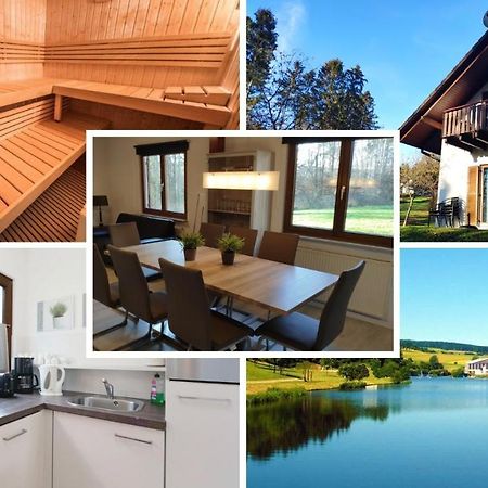 Seepark Kirchheim Ferienhaus Bei Zeta Mit Sauna Zewnętrze zdjęcie