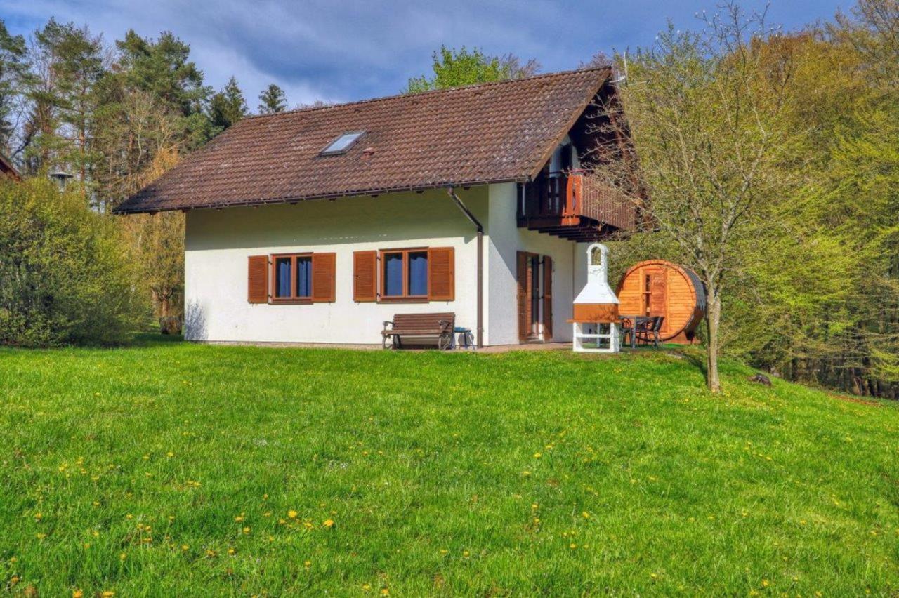 Seepark Kirchheim Ferienhaus Bei Zeta Mit Sauna Zewnętrze zdjęcie