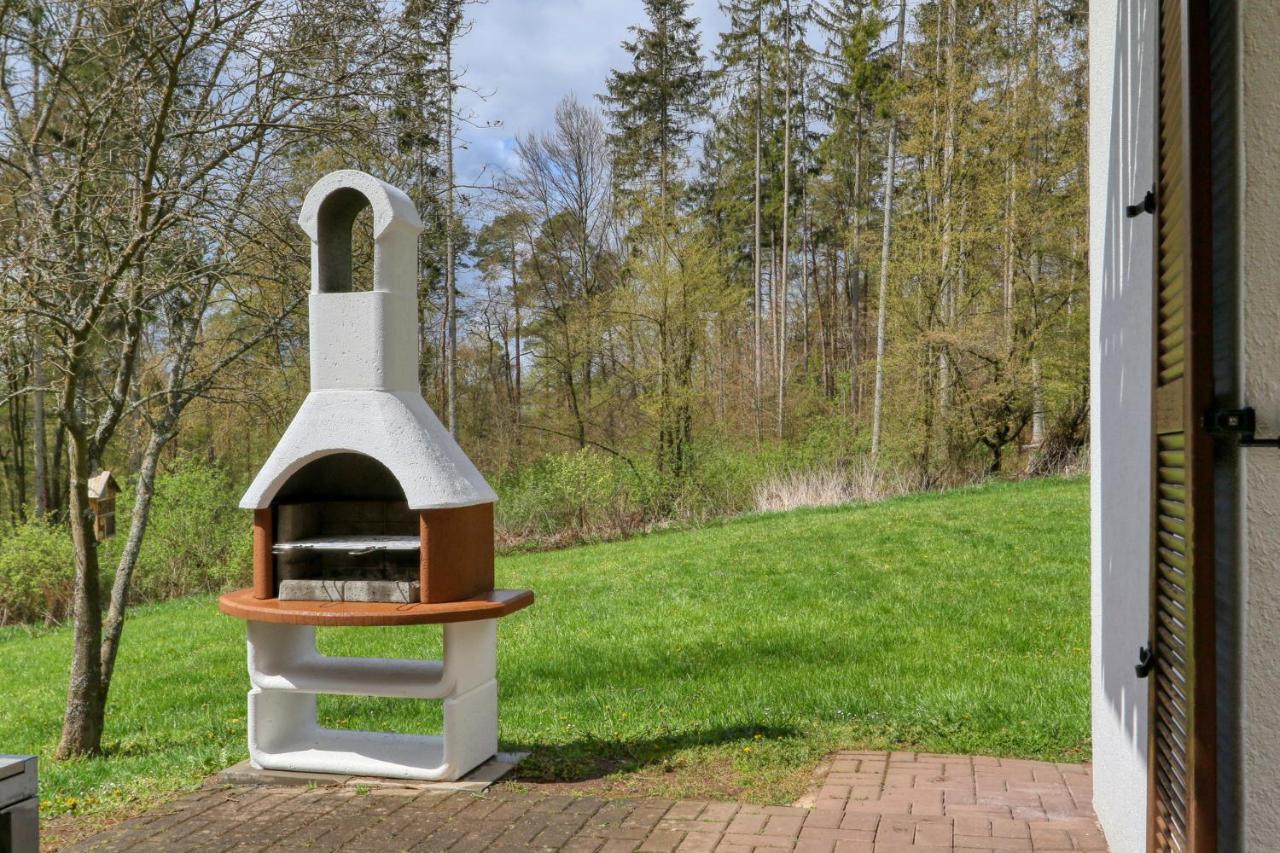 Seepark Kirchheim Ferienhaus Bei Zeta Mit Sauna Zewnętrze zdjęcie