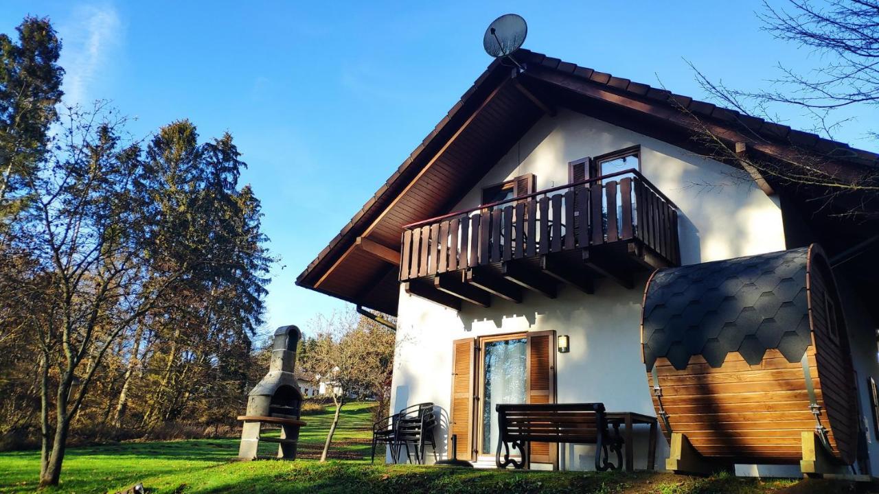 Seepark Kirchheim Ferienhaus Bei Zeta Mit Sauna Zewnętrze zdjęcie