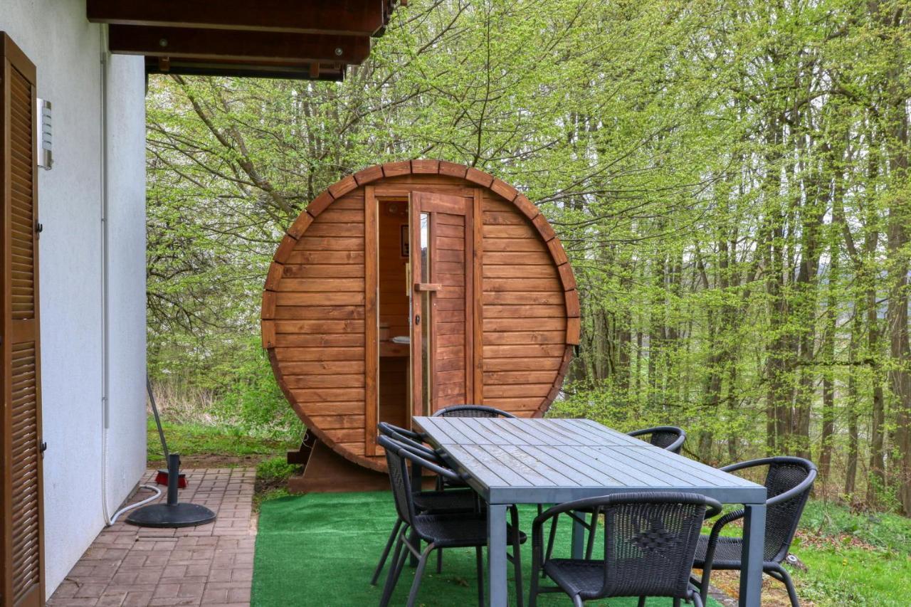 Seepark Kirchheim Ferienhaus Bei Zeta Mit Sauna Zewnętrze zdjęcie